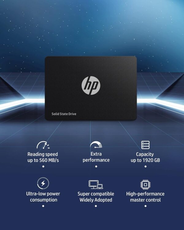 HP S650 240GB 2.5 Inch Internal SSD 345M8AA - Image 2
