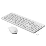 HP 230 Wireless Mouse and Keyboard Combo - White 3L1F0AA