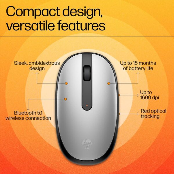HP 240 Bluetooth Mouse 43N04AA - Image 2