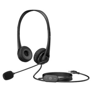 HP G2 Stereo Wired USB Headset with Noise-Cancelling Mic and in-Line Volume Control ‎428K6AA