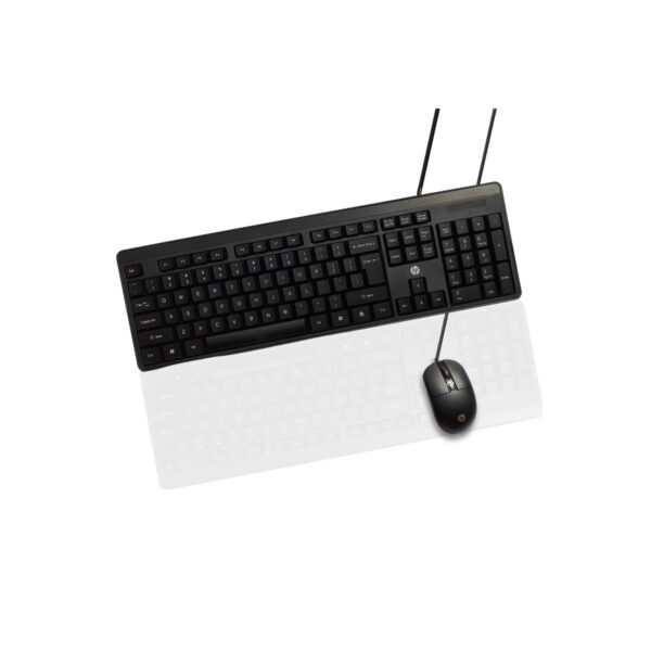 HP KM150 Wired Keyboard and Mouse Combo Full-Size Keyboard 7J4H2AA