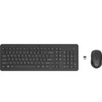 HP 330 Wireless Black Keyboard and Mouse Set 2V9E6AA