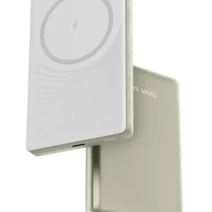 Dr Vaku 15w wireless powerbank 10000mah (Desert Titanium) VAKU-WPB10K-DSRTWHT