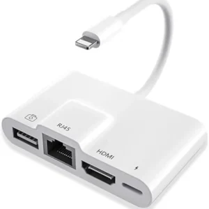 Lightning to Ethernet OTG Digital AV Adapter X001AKUTNF